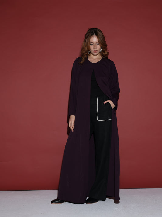 Pinstripe in Violet