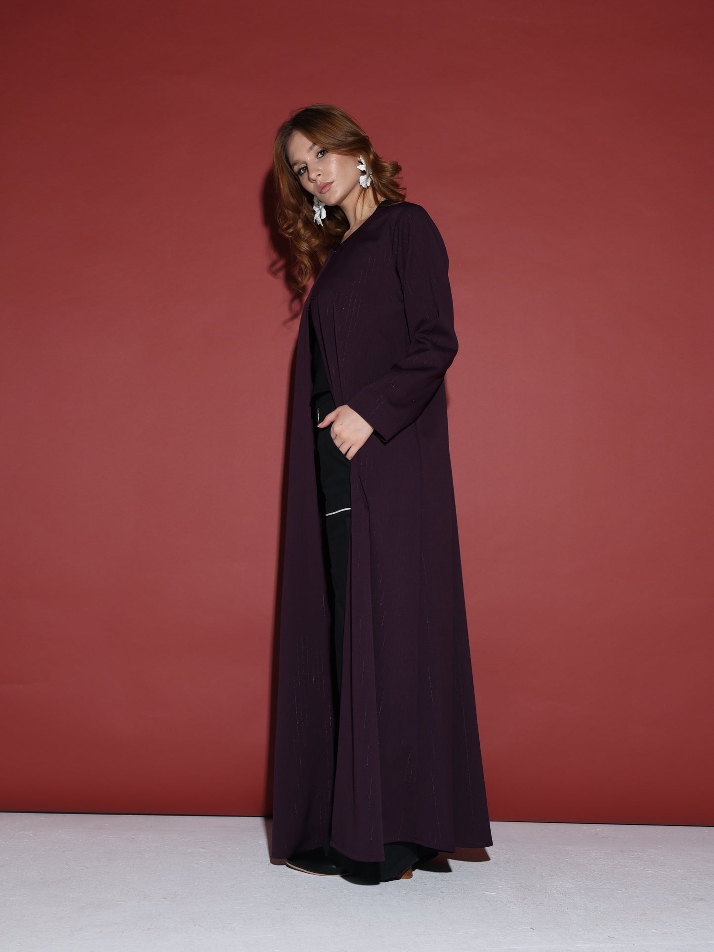 Pinstripe in Violet