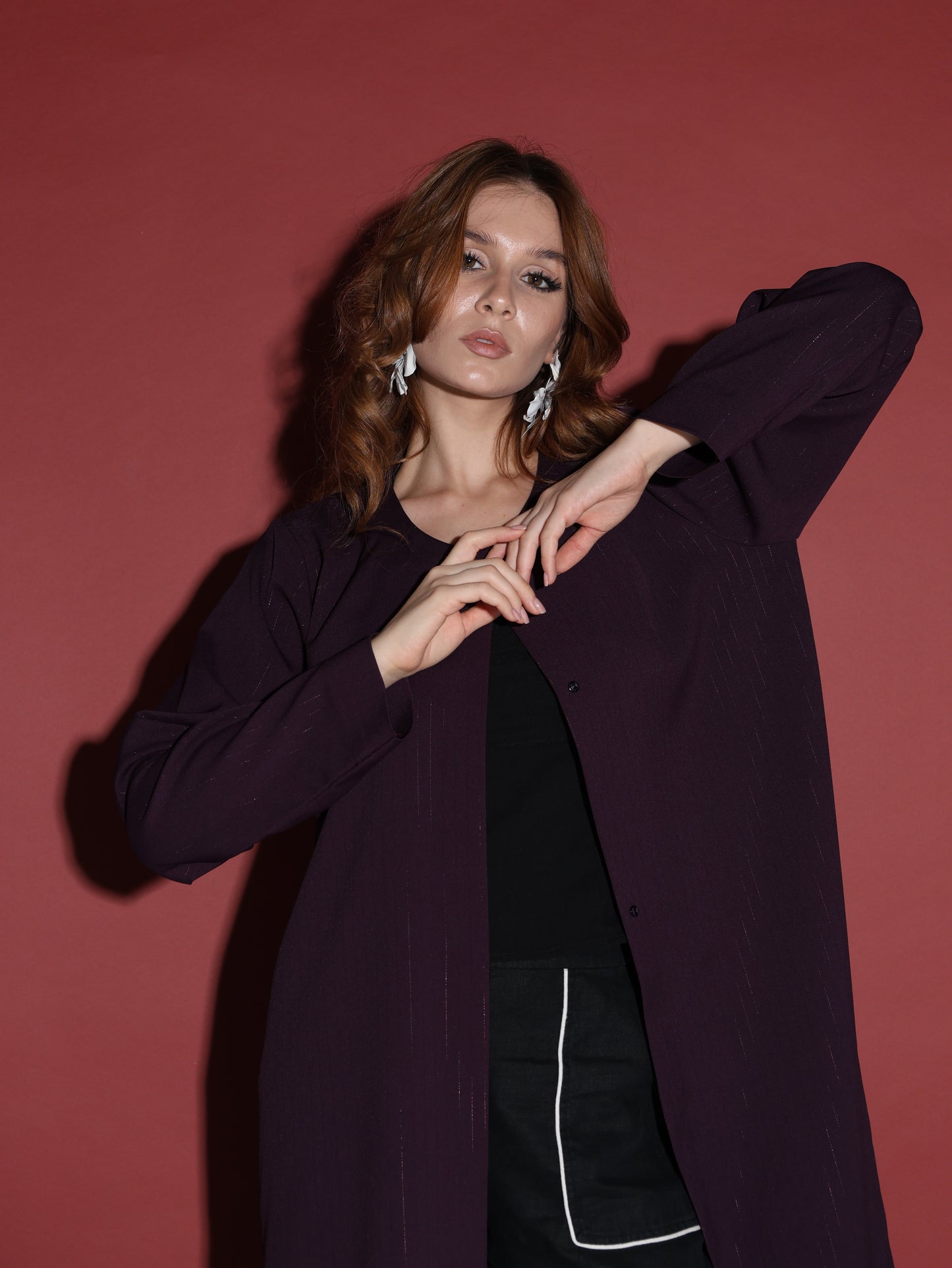 Pinstripe in Violet