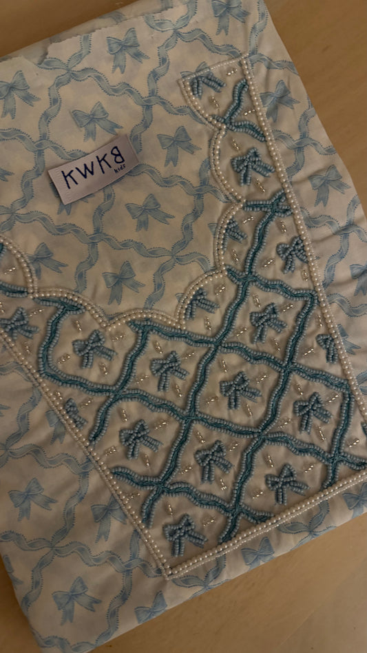 Baby Blue Little Bows